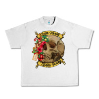 Lunar Rock Sorta merry sorta scary skull Urban Heavy Tee - NancyCooperArtShop