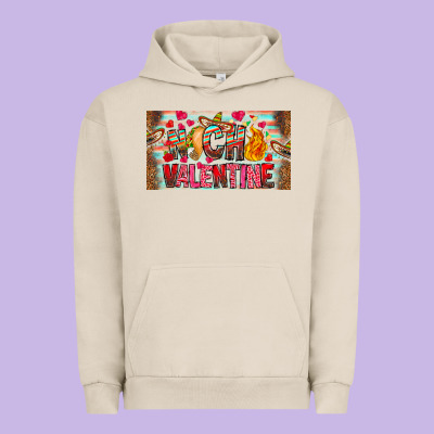 Nach Valentine Urban Hoodie Designed By Cowhidedigitalart