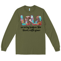 Army Green lola Long Sleeve Tee - Artiststas
