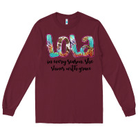 Burgundy lola Long Sleeve Tee - Artiststas