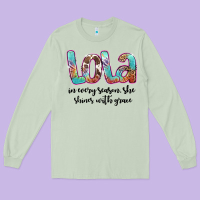 Lola Long Sleeve Tee Designed By Artiststas
