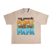 French Oak my favorite people call me papa Urban Heavy Tee - JahusDesignShop
