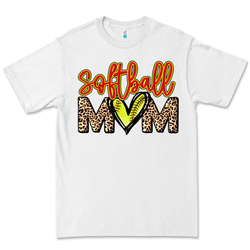Softball Mom Premium Tee by NancyCooperArtShop | Teevron