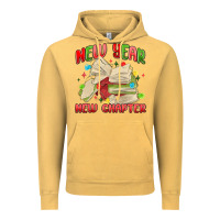 Vintage Mustard new year new chapter Vintage Hoodie - MaliasSmallBusiness