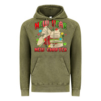 Vintage Olive new year new chapter Vintage Hoodie - MaliasSmallBusiness