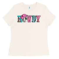 Bone valentines day howdy and heart gift Ladies Tee - AdoDesignShop