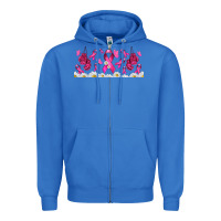 True Royal cancer ribbon with daisy Zipper Hoodie - TumblerDesignByShophia
