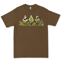 Cacao cactus cowhide serape Premium Tee - JahusDesignShop
