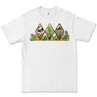White cactus cowhide serape Premium Tee - JahusDesignShop
