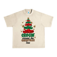 Sandshell crocin around the christmas tree Urban Heavy Tee - MaliasSmallBusiness