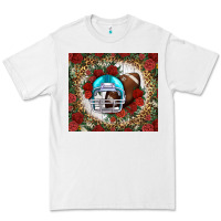 White american football helmet and leopard Premium Tee - NancyCooperArtShop