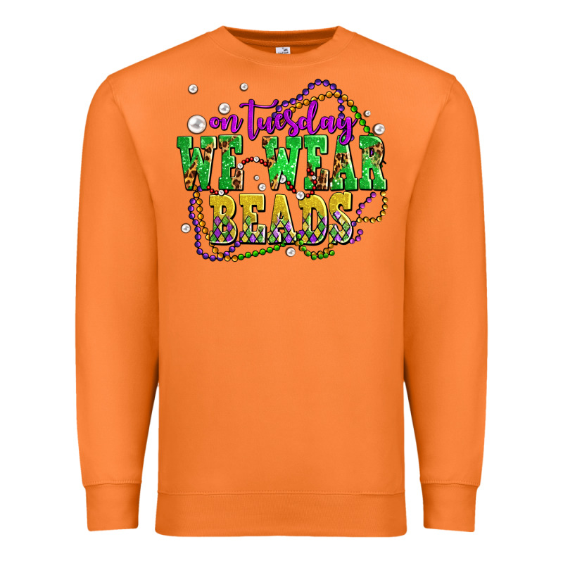 On Tuesday We Wear Beads Olivia Premium Sweatshirt by OliviaCreatesArt | Teevron