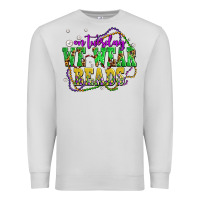 Dove Grey on tuesday we wear beads olivia Premium Sweatshirt - OliviaCreatesArt