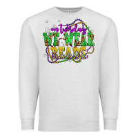 Oatmeal Heather on tuesday we wear beads olivia Premium Sweatshirt - OliviaCreatesArt