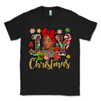Black christmas joy black woman Classic Tee - MaliasSmallBusiness