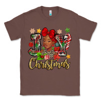 Chestnut christmas joy black woman Classic Tee - MaliasSmallBusiness