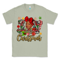 Matcha christmas joy black woman Classic Tee - MaliasSmallBusiness