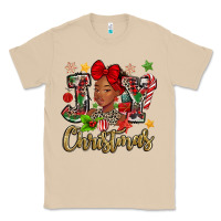 Mushroom christmas joy black woman Classic Tee - MaliasSmallBusiness