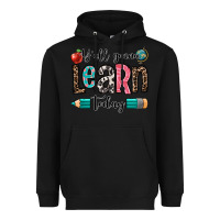 Black y'all gonna learn today Heavyweight Hoodie - OliviaCreatesArt