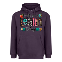 Plum y'all gonna learn today Heavyweight Hoodie - OliviaCreatesArt