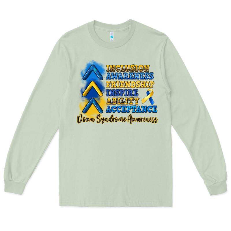 Down Syndrome Awareness Long Sleeve Tee by Artiststas | Teevron