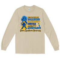 Mushroom down syndrome awareness Long Sleeve Tee - Artiststas