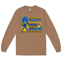 Toasted Coconut down syndrome awareness Long Sleeve Tee - Artiststas