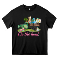 Black easter on the hunt Heavy Core Tee - AdoDesignShop