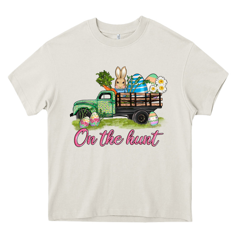 Easter On The Hunt Heavy Core Tee by AdoDesignShop | Teevron