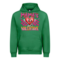 Emerald Mamas Valentine Urban Hoodie - CowhideDigitalArt