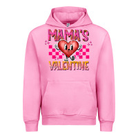 Fuchsia Pink Mamas Valentine Urban Hoodie - CowhideDigitalArt
