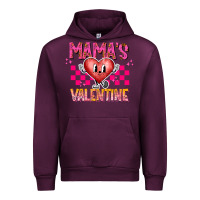 Mauve Wine Mamas Valentine Urban Hoodie - CowhideDigitalArt