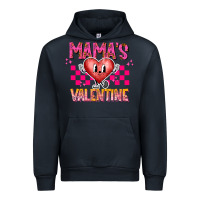 Navy Mamas Valentine Urban Hoodie - CowhideDigitalArt