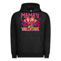 Pigment Black Mamas Valentine Urban Hoodie - CowhideDigitalArt