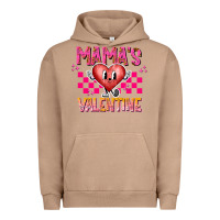 Pigment Burro Mamas Valentine Urban Hoodie - CowhideDigitalArt