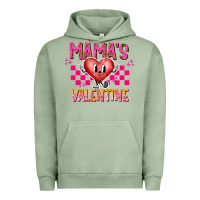 Pigment Oil Green Mamas Valentine Urban Hoodie - CowhideDigitalArt