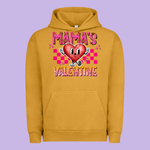 Mamas Valentine Urban Hoodie Designed By Cowhidedigitalart