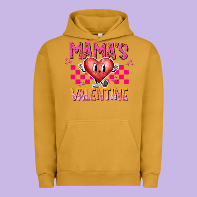 Mamas Valentine Urban Hoodie Designed By Cowhidedigitalart