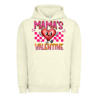 Pigment Pistachio Mamas Valentine Urban Hoodie - CowhideDigitalArt