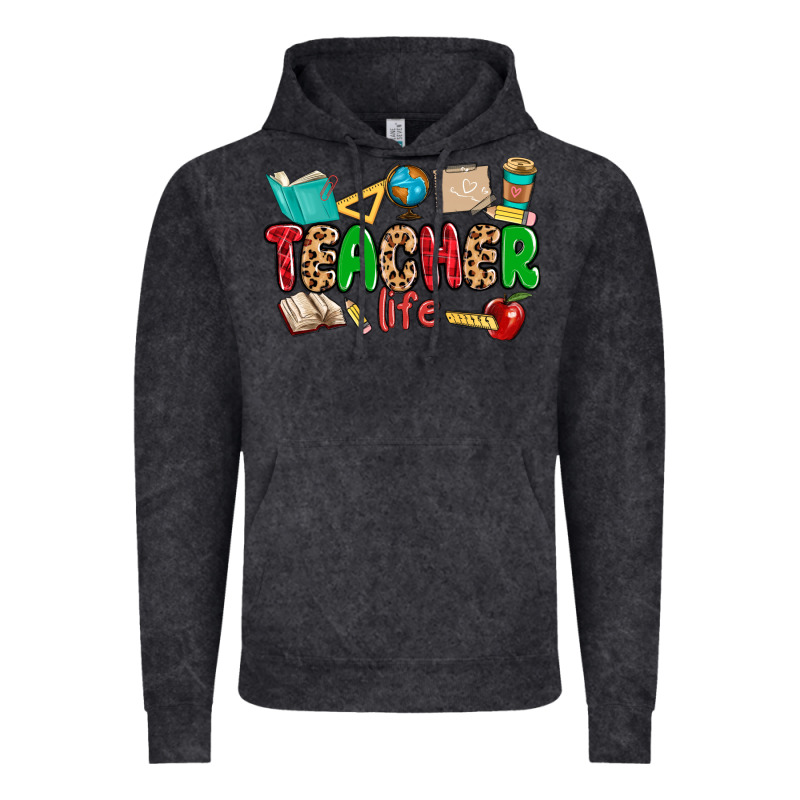 Teacher Life Vintage Hoodie by MaliasSmallBusiness | Teevron