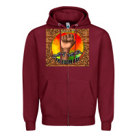 Burgundy juneteenth freedom day Zipper Hoodie - TumblerDesignByShophia