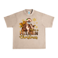 French Oak have a melanin christmas black santa Urban Heavy Tee - MaliasSmallBusiness