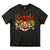 Asphalt beagle mom Heavy Core Tee - Artiststas