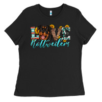Black love rottweilers Ladies Tee - Artiststas