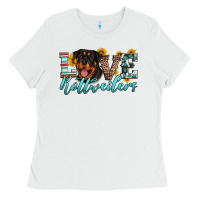White love rottweilers Ladies Tee - Artiststas