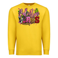 Lemon valentine vibes with cowgirl boots olivia Premium Sweatshirt - OliviaCreatesArt