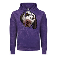 Cloud Purple Dalmatian Vintage Hoodie - Jasminsmagicworld