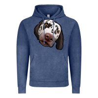 Vintage Denim Dalmatian Vintage Hoodie - Jasminsmagicworld