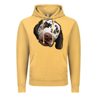 Vintage Mustard Dalmatian Vintage Hoodie - Jasminsmagicworld