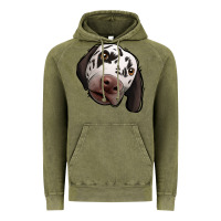Vintage Olive Dalmatian Vintage Hoodie - Jasminsmagicworld